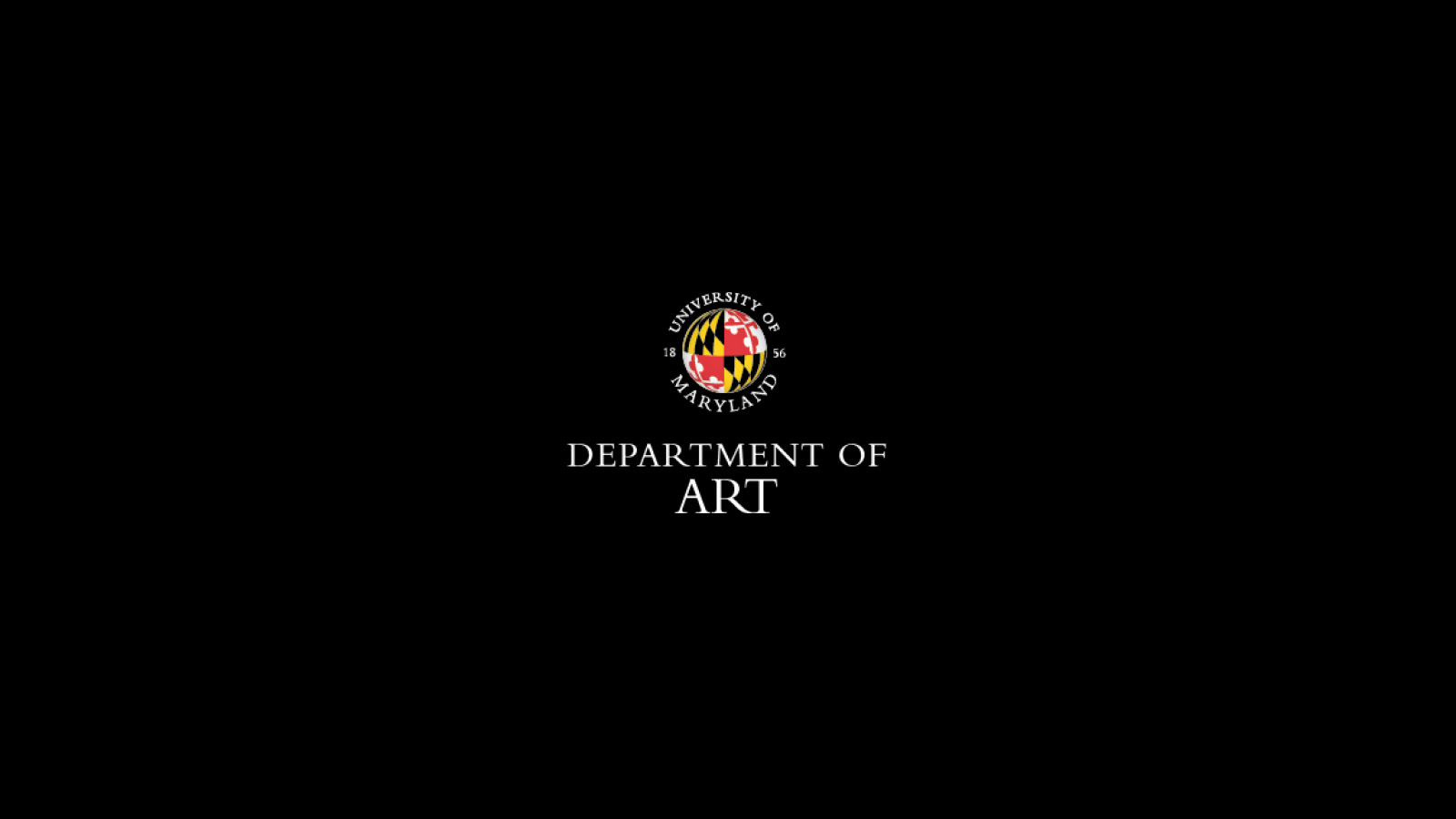 Department of Art default image with logo