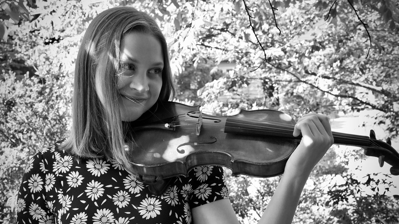Violinist Anna Kelleher.
