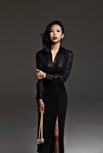  Percussionist Ji Su Jung.
